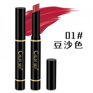 魅惑炫彩旋轉(zhuǎn)姨媽色口紅貼牌定制代加工