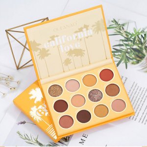 12色大地色眼影盤(pán)可OEM/ODM代工