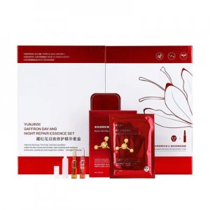 藏紅花日夜修護小安瓶套盒OEM/ODM代加工