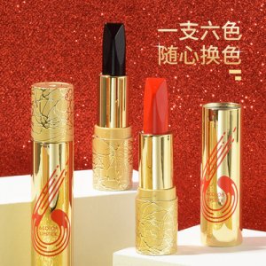 抖音直播爆款口紅韓雅詩一支六色口紅OEM/ODM定制代加工