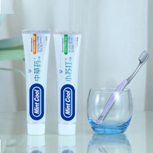 爆款小蘇打中草藥益生菌牙膏代加工貼牌OEM/ODM