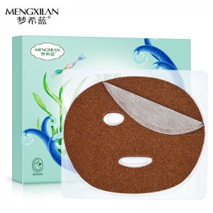 夢希藍海藻面膜補水保濕顆粒10片/盒收斂毛孔護膚品化妝品貼牌定制代加工