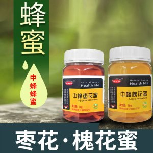 中蜂棗花蜂蜜1kgOEM/ODM代加工