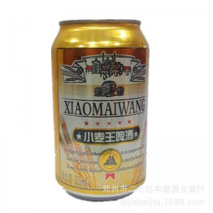 青島青克金黃色小麥王啤酒320ml*24OEM/ODM代加工
