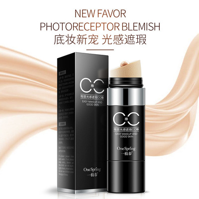 一枝春保濕補(bǔ)水細(xì)膩貼膚爆款氣墊cc霜 可OEM/ODM代工
