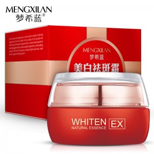 夢(mèng)希藍(lán)美白祛斑霜遮瑕補(bǔ)水保濕面霜淡斑護(hù)膚品化妝品廠家生產(chǎn)OEM代加工