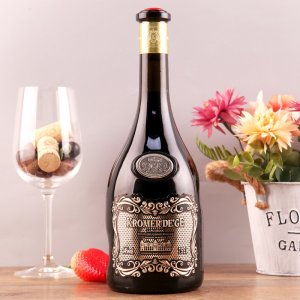 法國干紅葡萄酒金屬標(biāo)蠟封瓶OEM代加工