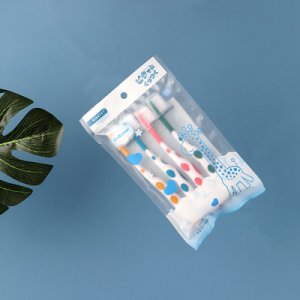 定制4支裝2-5歲兒童牙刷OEM/ODM代加工