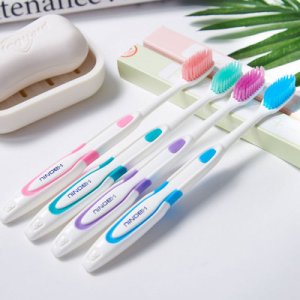 糖果色10支裝軟毛牙刷OEM代加工