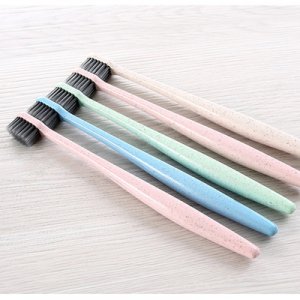 健牌小麥秸稈牙刷貼牌OEM/ODM