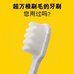 小頭超柔萬(wàn)毛牙刷貼牌定制代加工