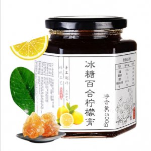 冰糖百合檸檬膏500克代加工貼牌OEM/ODM