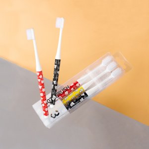 創(chuàng)意成人軟毛牙刷3支裝貼牌OEM/ODM