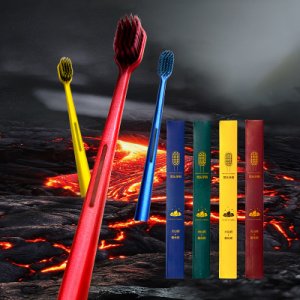 日式火山炭寬頭牙刷可OEM/ODM代工