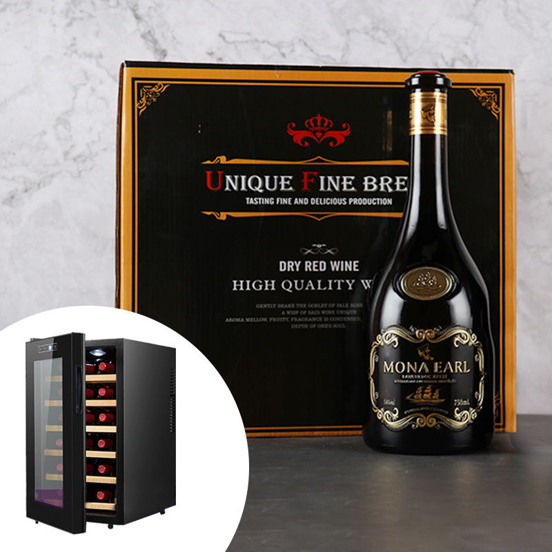 法國金屬標(biāo)紅酒AOP級干紅葡萄酒OEM代加工