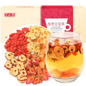 桂圓紅棗枸杞玫瑰杭白菊女神組合五寶八寶養(yǎng)生花草茶可OEM/ODM代工