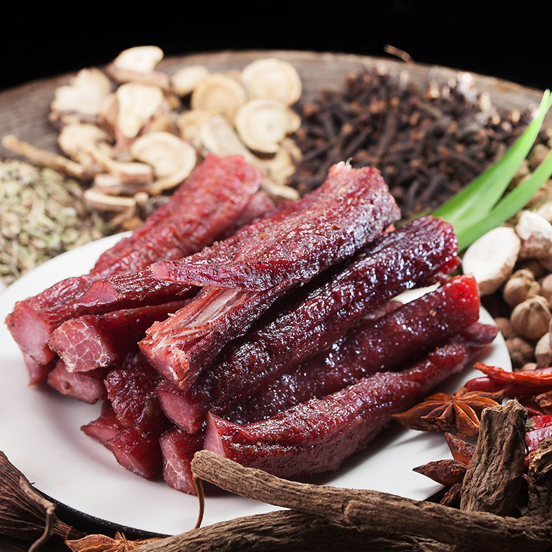 風(fēng)干牛肉干 500g散裝OEM/ODM定制代加工
