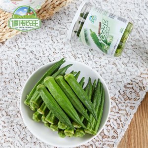 脫水秋葵干果蔬脆片OEM代加工