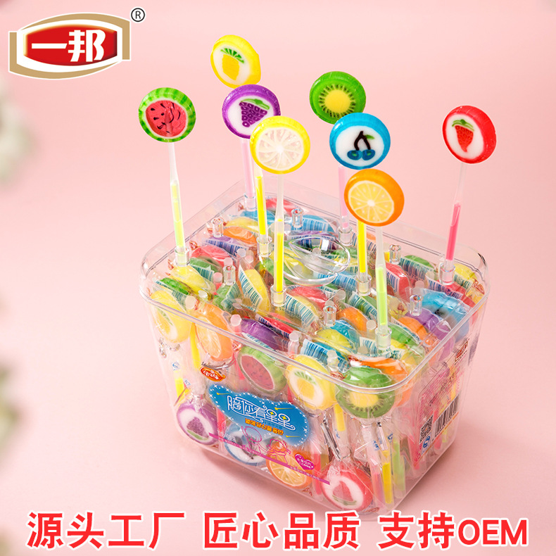 一邦水果切片糖創(chuàng)意糖果可OEM/ODM代工