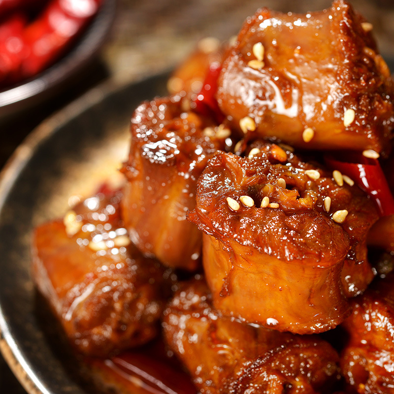 自貢麻辣鴨脖貼牌定制代加工