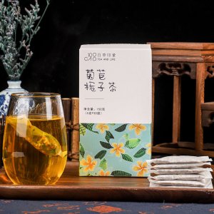 菊苣梔子茶150g盒裝OEM/ODM定制代加工