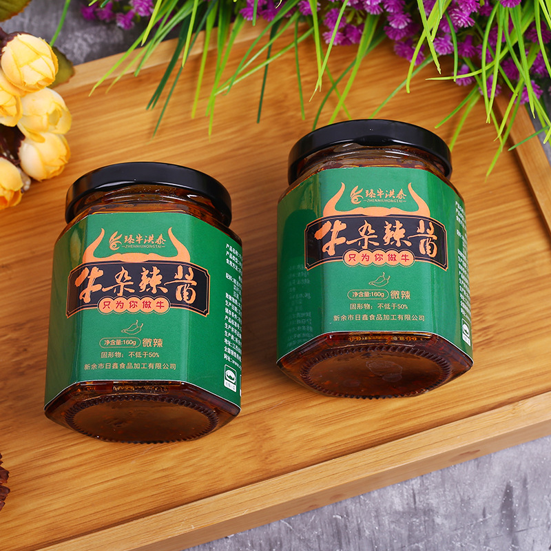 育苗華下飯香辣醬160g代加工貼牌OEM/ODM