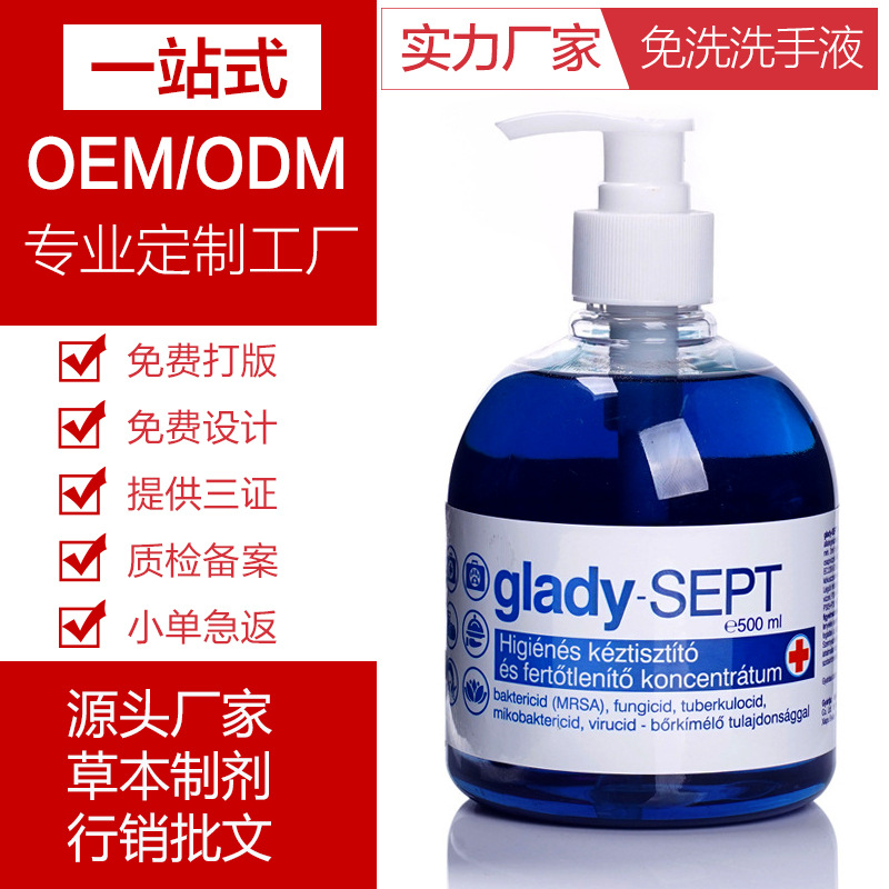 護(hù)手植物提取香型洗手液貼牌OEM/ODM