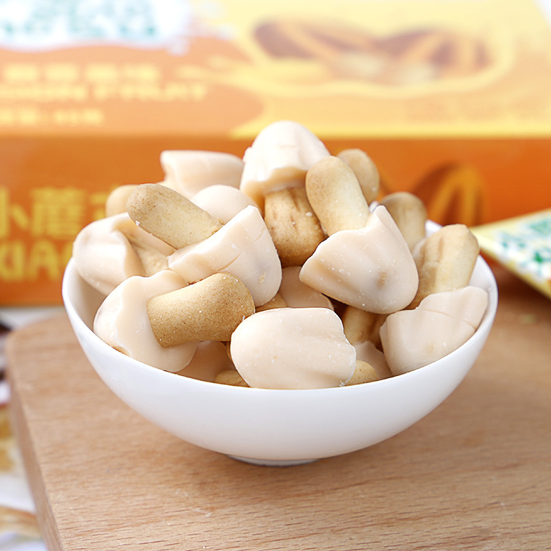 湘巧小蘑古巧克力餅干可OEM/ODM代工