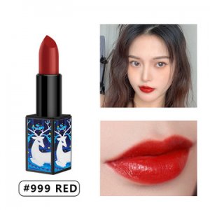 圣誕麋鹿口紅貼牌定制代加工