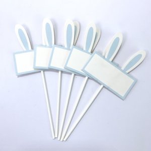 蛋糕裝飾插件 粉嫩可愛(ài)小兔子代加工貼牌OEM/ODM