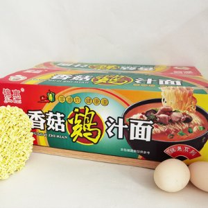 整箱非油炸香菇雞汁面貼牌定制代加工