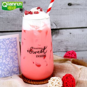 潛潤(rùn)草莓奶茶粉貼牌定制代加工