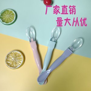 嬰幼兒感溫勺貼牌定制代加工