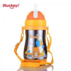 寬口徑雙層SUS不銹鋼保溫奶瓶 OEM代加工