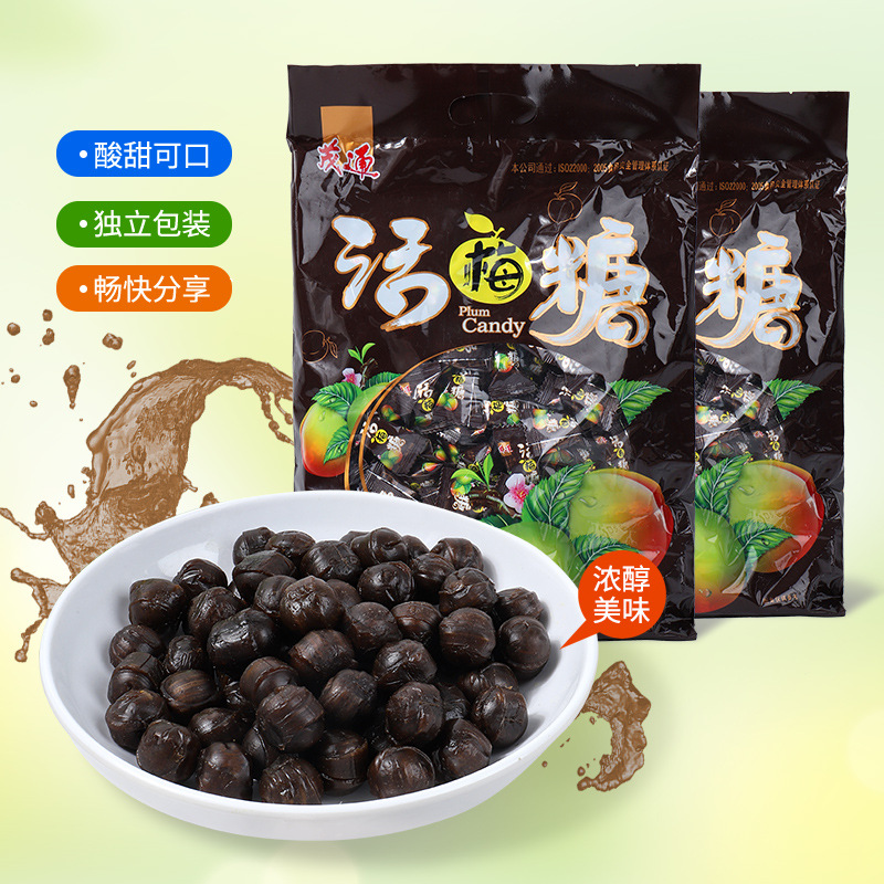 茂通話梅糖水果硬糖OEM代加工