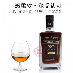 批發(fā)零售吉爾吉斯斯坦40度XO白蘭地烈酒柔軟溫和500mlOEM/ODM定制代加工