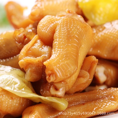 春江泡椒碎鴨掌320gOEM/ODM代加工