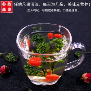 50g/罐東北新鮮人參花貼牌定制代加工