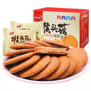 優(yōu)邁嘉猴頭菇酥性餅干網(wǎng)紅零食包裝散裝可OEM/ODM代工