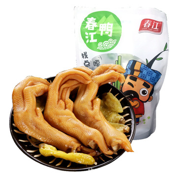 春江泡椒鴨掌零食32gOEM/ODM