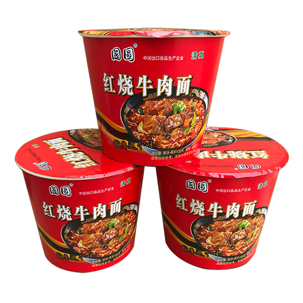 桶裝清真方便面貼牌定制代加工