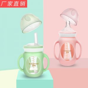 玻璃奶瓶 嬰兒 新生兒高硼硅玻璃奶瓶OEM代加工