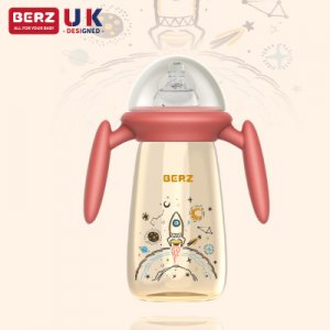 BERZ貝氏PPSU奶瓶嬰兒防脹氣手柄奶瓶可OEM/ODM代工