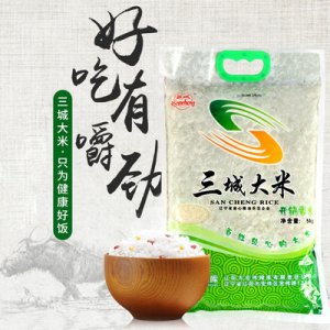 三城東北大米農(nóng)家自產(chǎn)粳米2.5kgOEM代加工