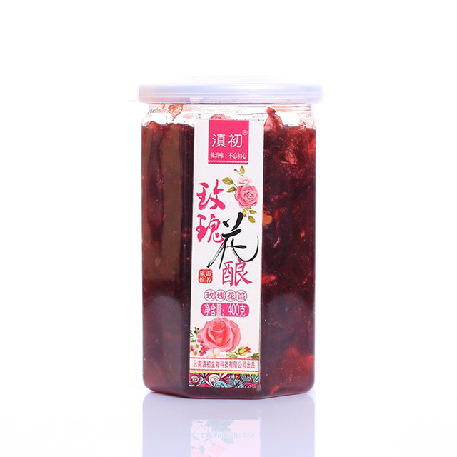 冰粉配料云南玫瑰花醬貼牌OEM/ODM