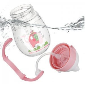 蘇維tritan防漏水杯寶寶吸管貓頭杯卡通兒童訓(xùn)練杯小孩學(xué)飲杯OEM/ODM定制代加工