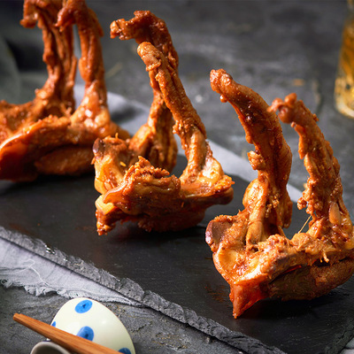 精武鴨鎖骨250g武漢特產(chǎn)鹵味休閑零食散裝肉類食品鴨鎖骨貼牌定制代加工