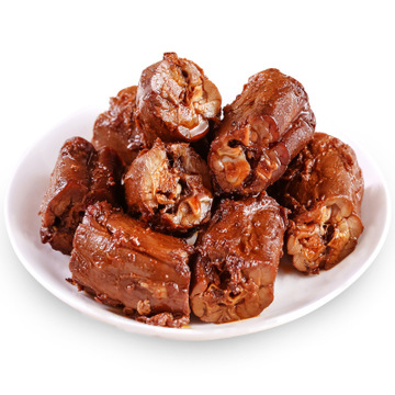 精武鴨脖250g武漢特產(chǎn)鹵味休閑零食散裝小吃肉類食品鴨脖可OEM/ODM代工