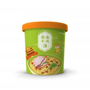 縱師傅淮南牛肉湯香辣/原味105g*12桶整箱OEM/ODM定制代加工