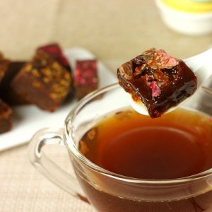 廣西 黑糖 手工紅糖姜茶玫瑰生姜獨(dú)立包裝多味黑糖塊500g代加工貼牌OEM/ODM